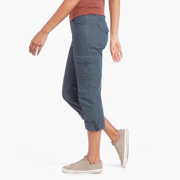 Kuhl Splash Roll Up Hiking Pants 8 Regular - Picture 4 of 11